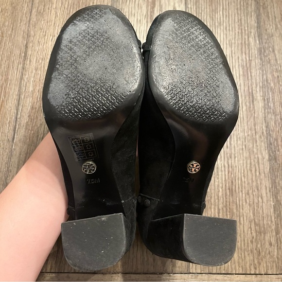 Tory Burch suede studded heels - Picture 6 of 7